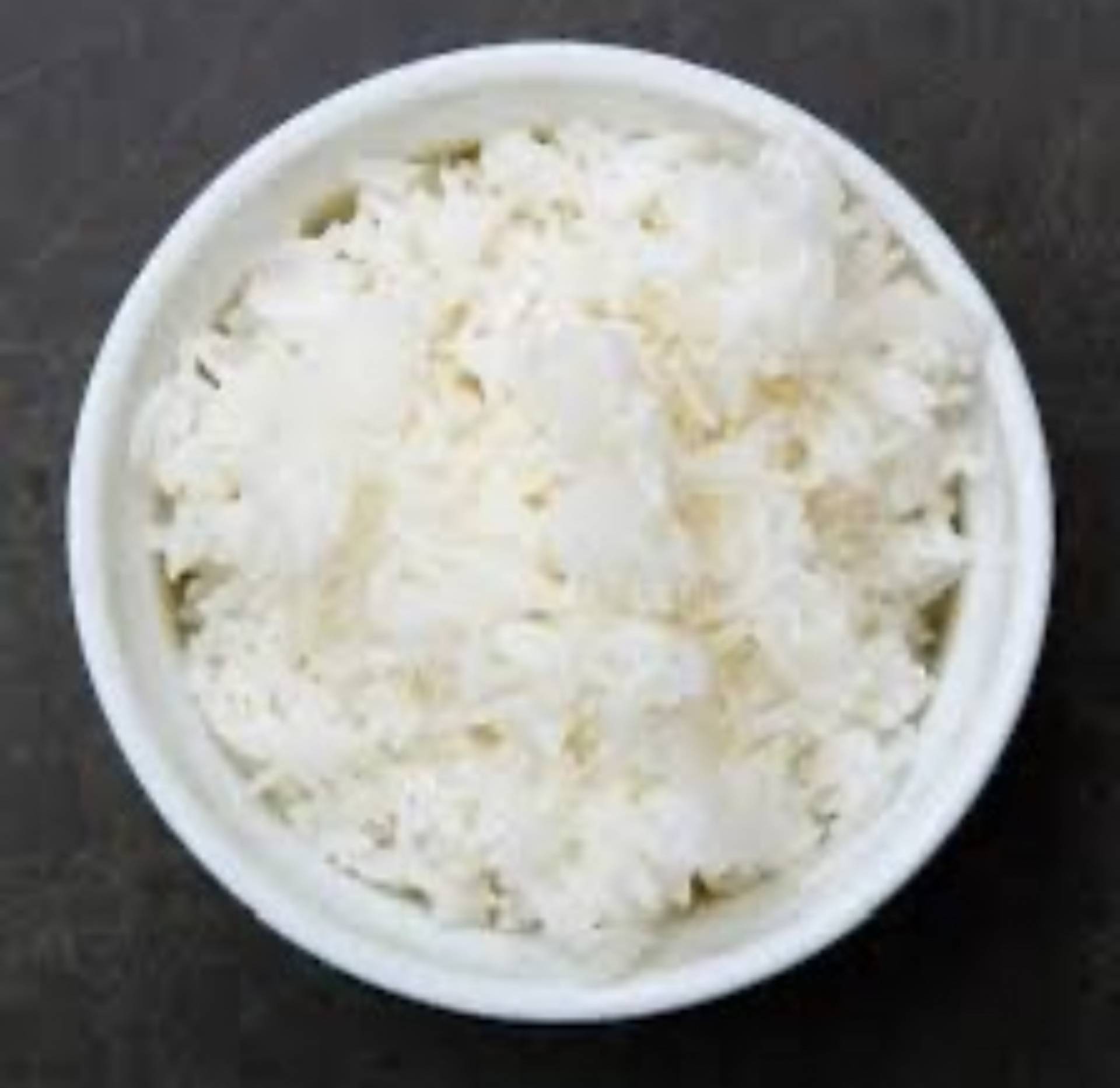 White Rice side dish